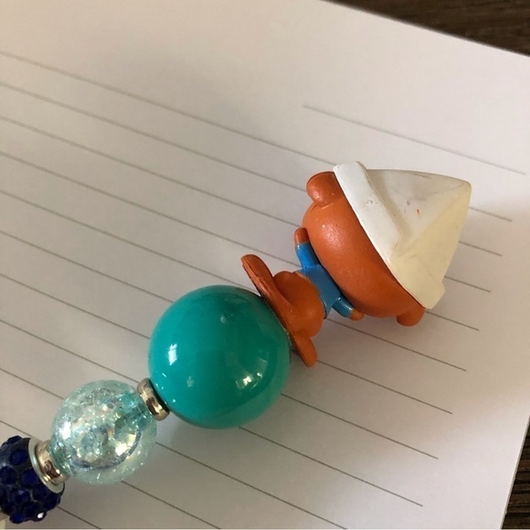 Disney doorables: Winnie the Pooh: Roo handmade beaded pen - Picture 3 of 3